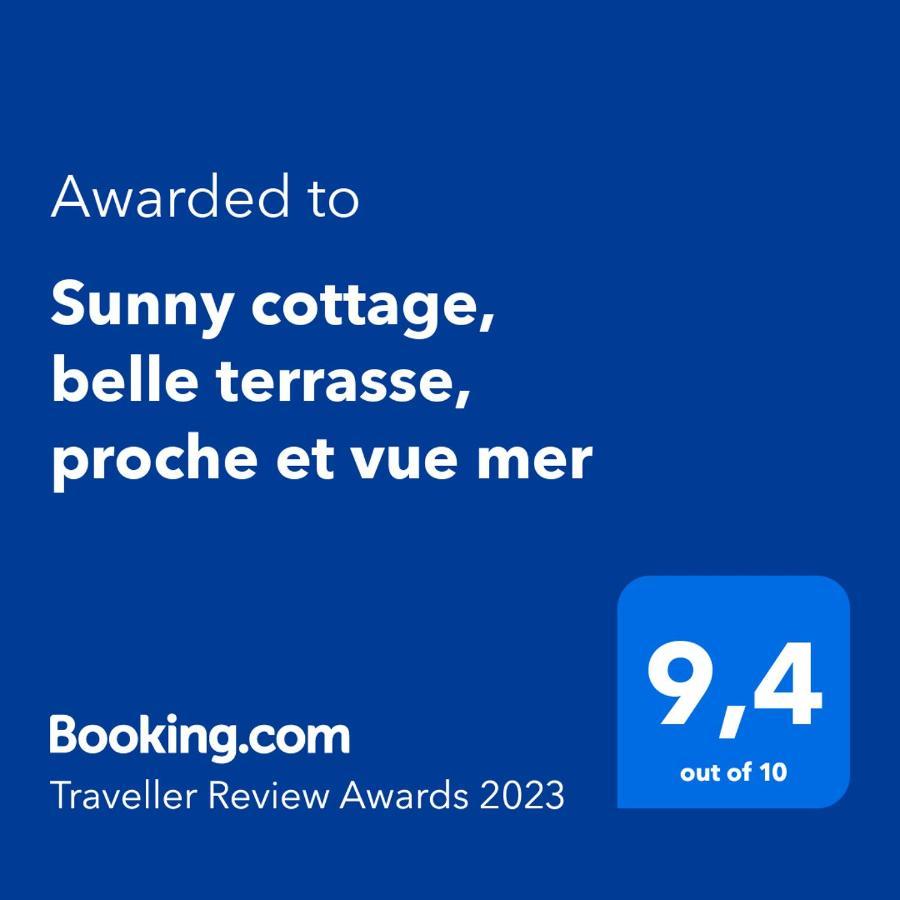 Sunny Cottage, Belle Terrasse, Proche Et Vue Mer Sainte-Luce Eksteriør bilde